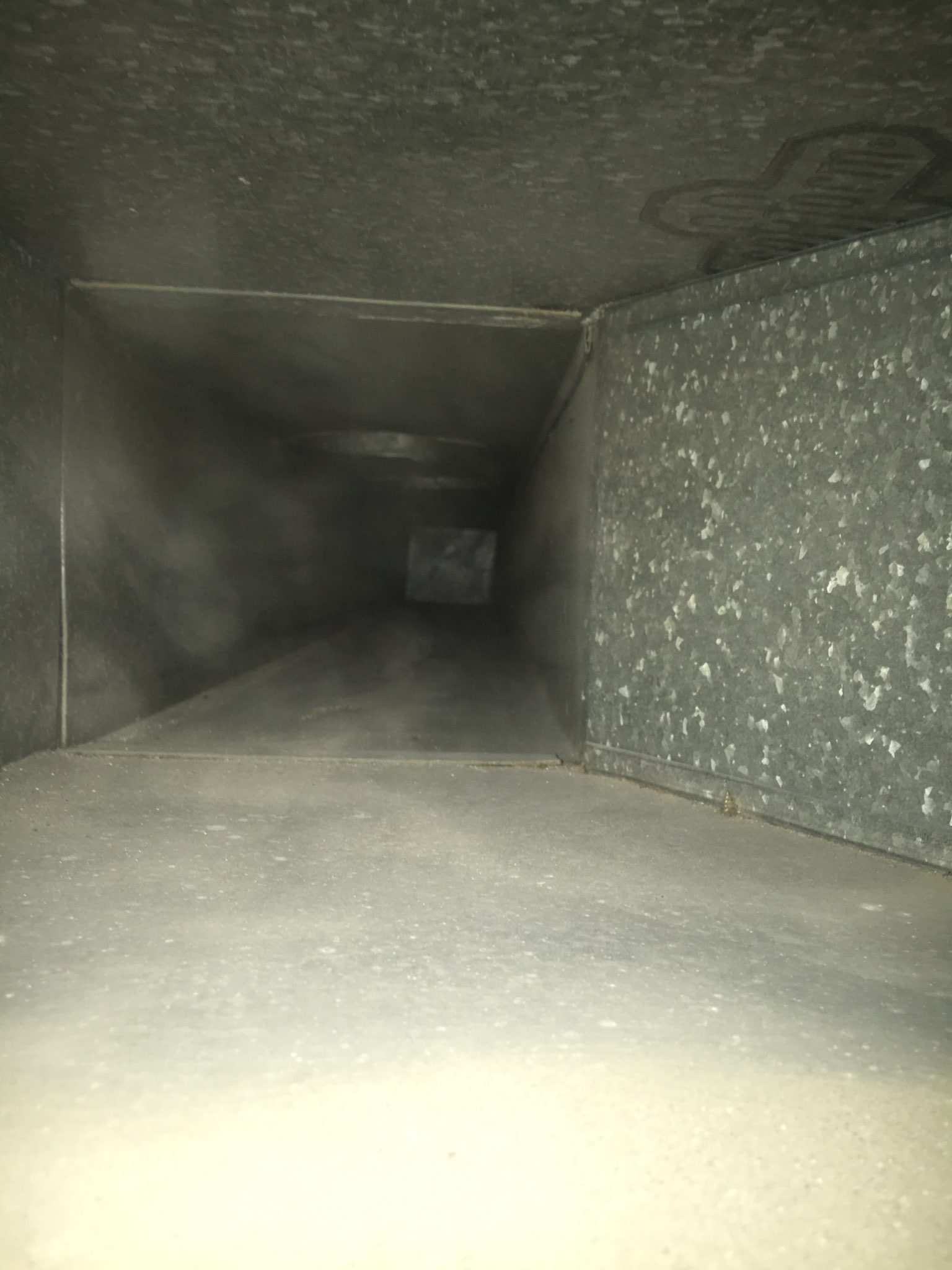 Air Duct Cleaning being cleaned